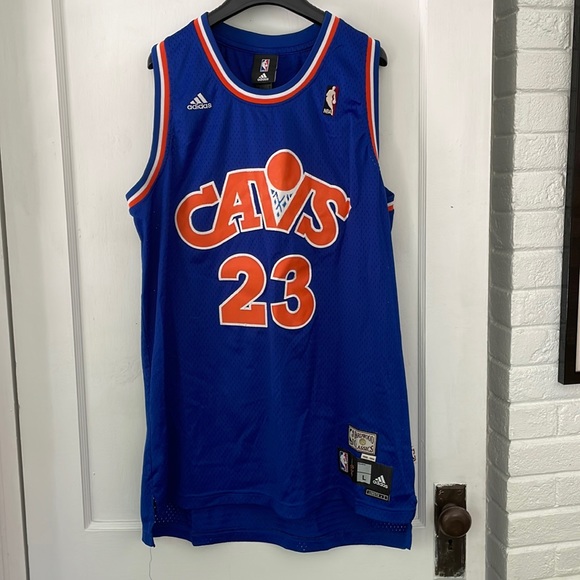 adidas Shirts Adidas Cleveland Cavaliers Lebron James Blue And Orange Jersey Poshmark